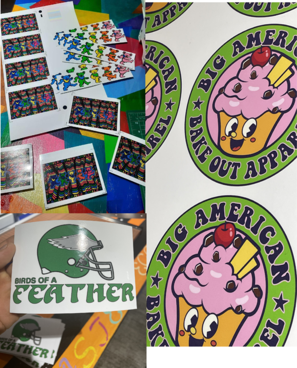 Vinyl decal with Laminate (3*3 or 5*5)